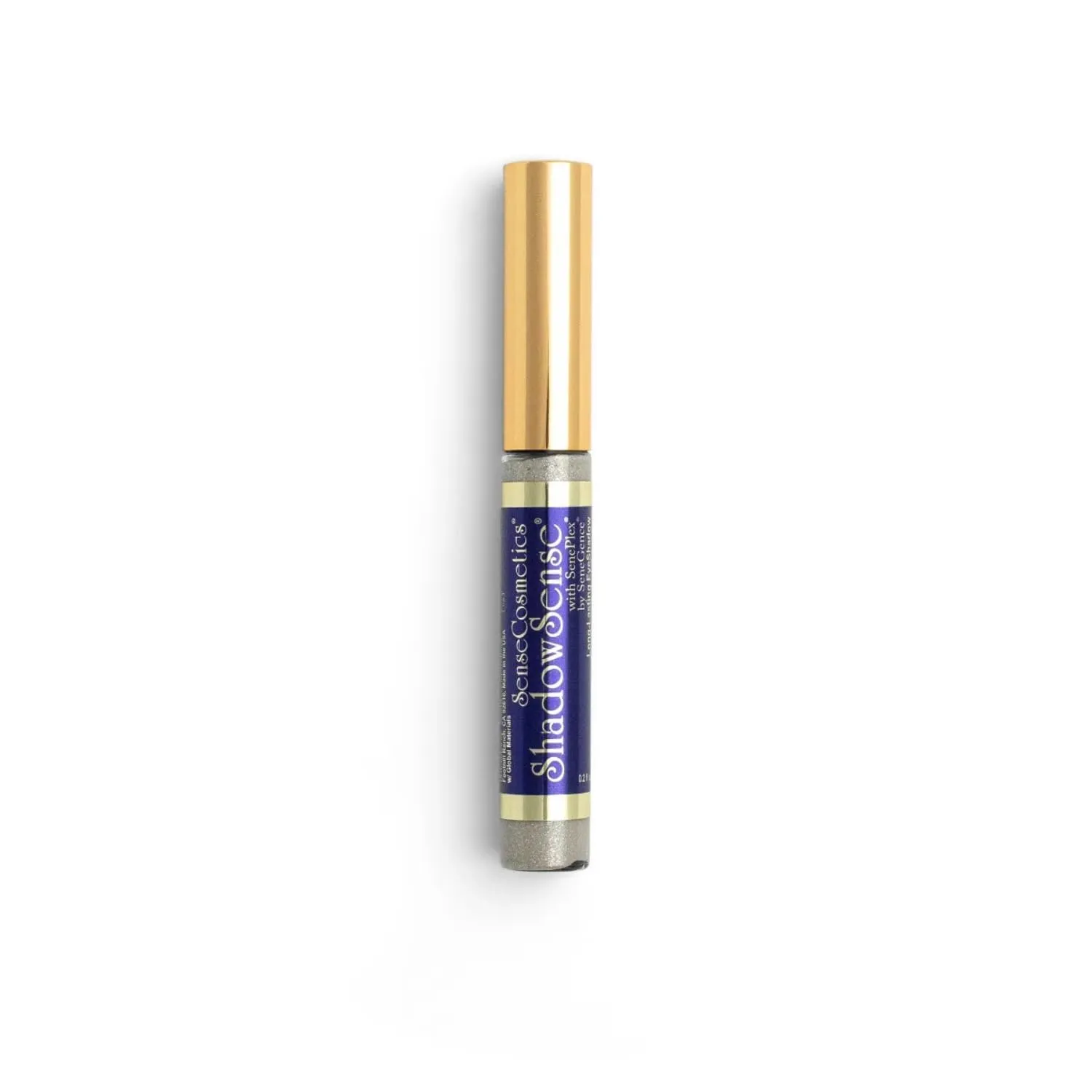 ShadowSense EyeShadow, Platinum Glitter, 0.14 Oz, Shimmer Metallic Cream to Powder Eyeshadow, Long-Lasting, Anti-Aging, Waterproof, Smudge-Proof Formula for Flawless All-Day Wear