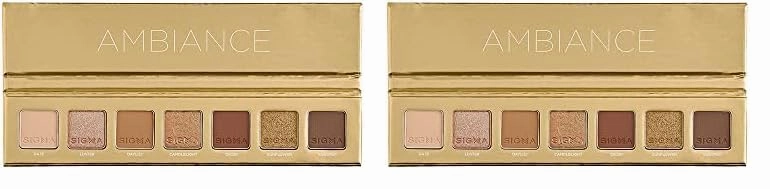 Sigma Beauty Ambiance Mini Eyeshadow Palette (Pack of 2)