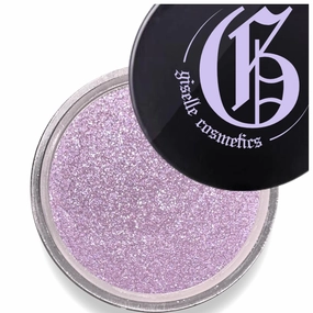 Silver Violet Eyeshadow Palette - Organic Makeup, Natural Mineral Powder, Matte Or Shimmer Eye Shadow with Use Of Primer, Loose Powder & Neutral Tones with Glitter