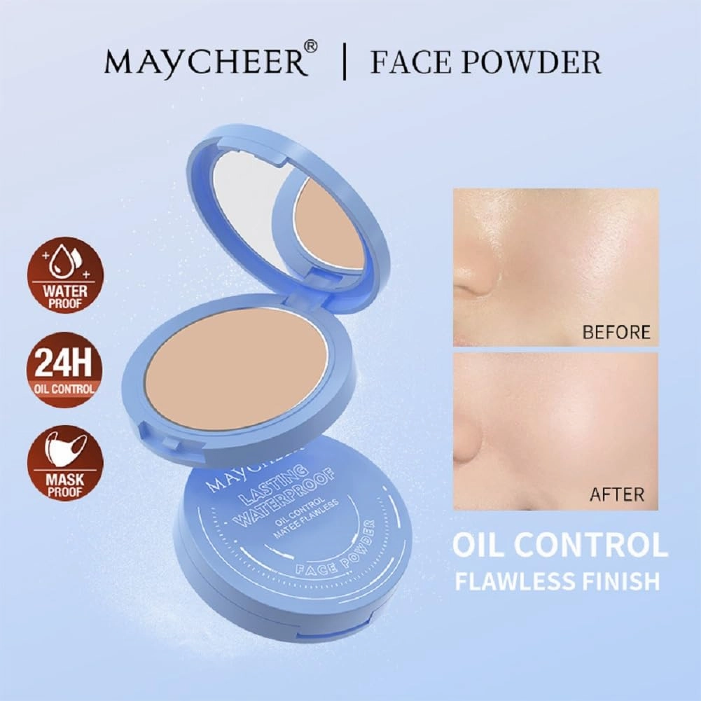smooth mist face soft light beauty powder oil control, sweat proof, waterproof, oil absorption and makeup (5, 200g)