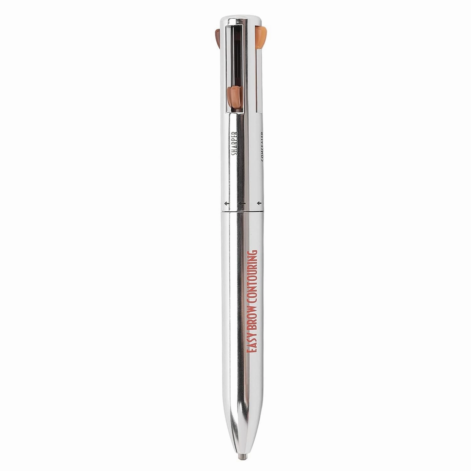 Sonew 4 In1 Eyebrow Contour Highlight Pen, ing Eyebrow Tint Pen Brow Defining Pencil Eye Makeup Beauty Tool for Women Girls (1# Blonde)