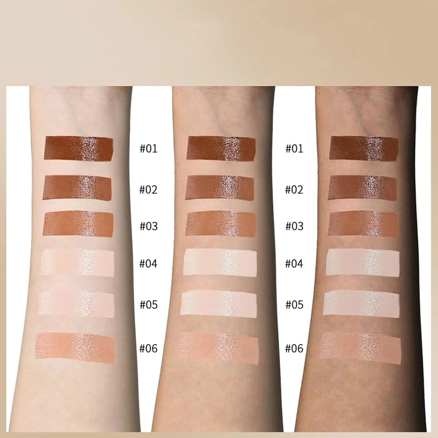 Splendor Skin Tint Balm for Black Women, Splendor Serum Boosted Skin Tint Balm, Foundation Stick Beauty Boosted Skin Tint, Solid Tinted Moisturizing Serum Contour Stick-02#