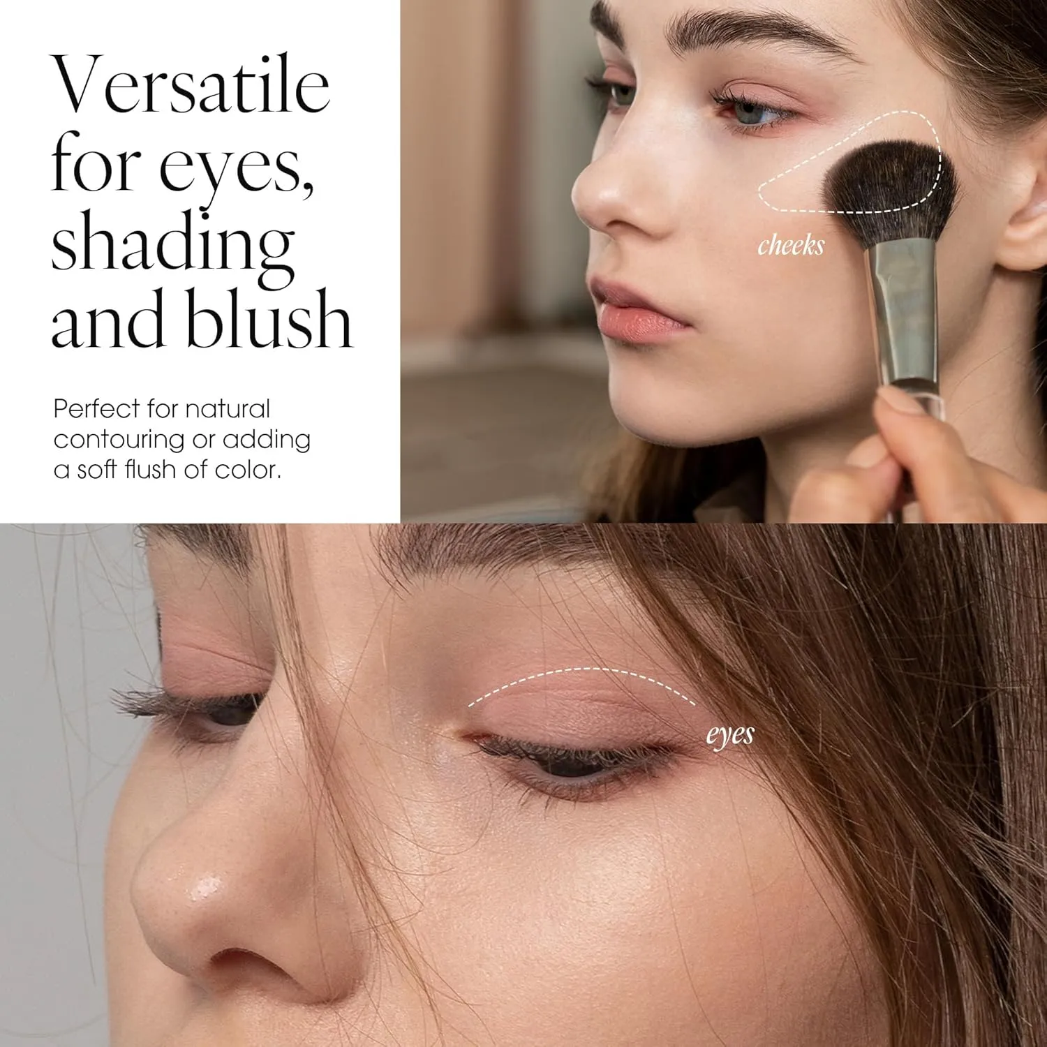 STEP BASIC 221 ROSE BROWN, Longwear Eyeshadow Single, High-Pigment Eye Shadow Compact, Smooth & Blendable Colors, Crease-free (1.7g, 0.004 oz.)