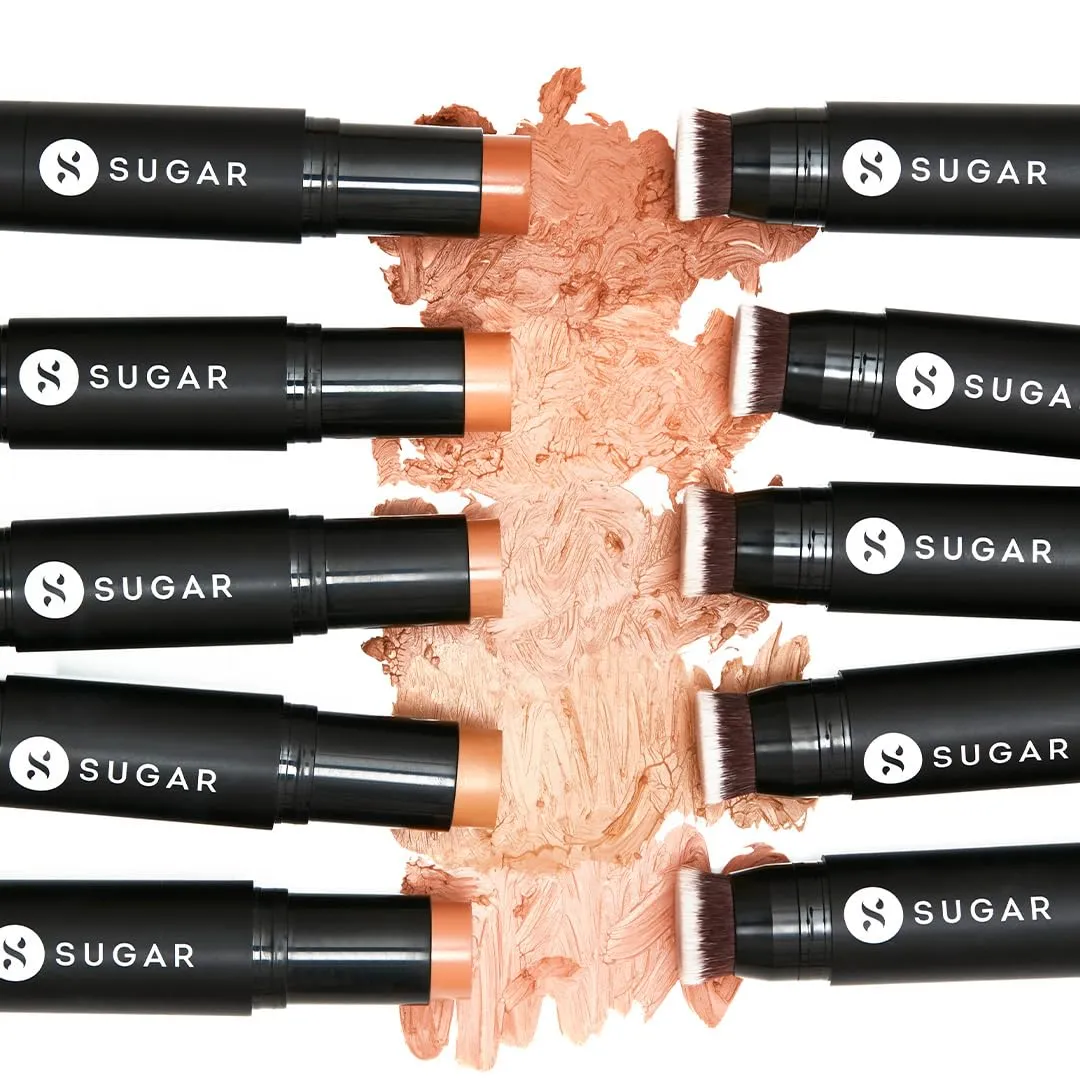 Sugar Cosmetics Ace Of Face Foundation Stick30 Chococcino (Medium, Warm Undertone) Full Coverage Waterproof Matte Finish