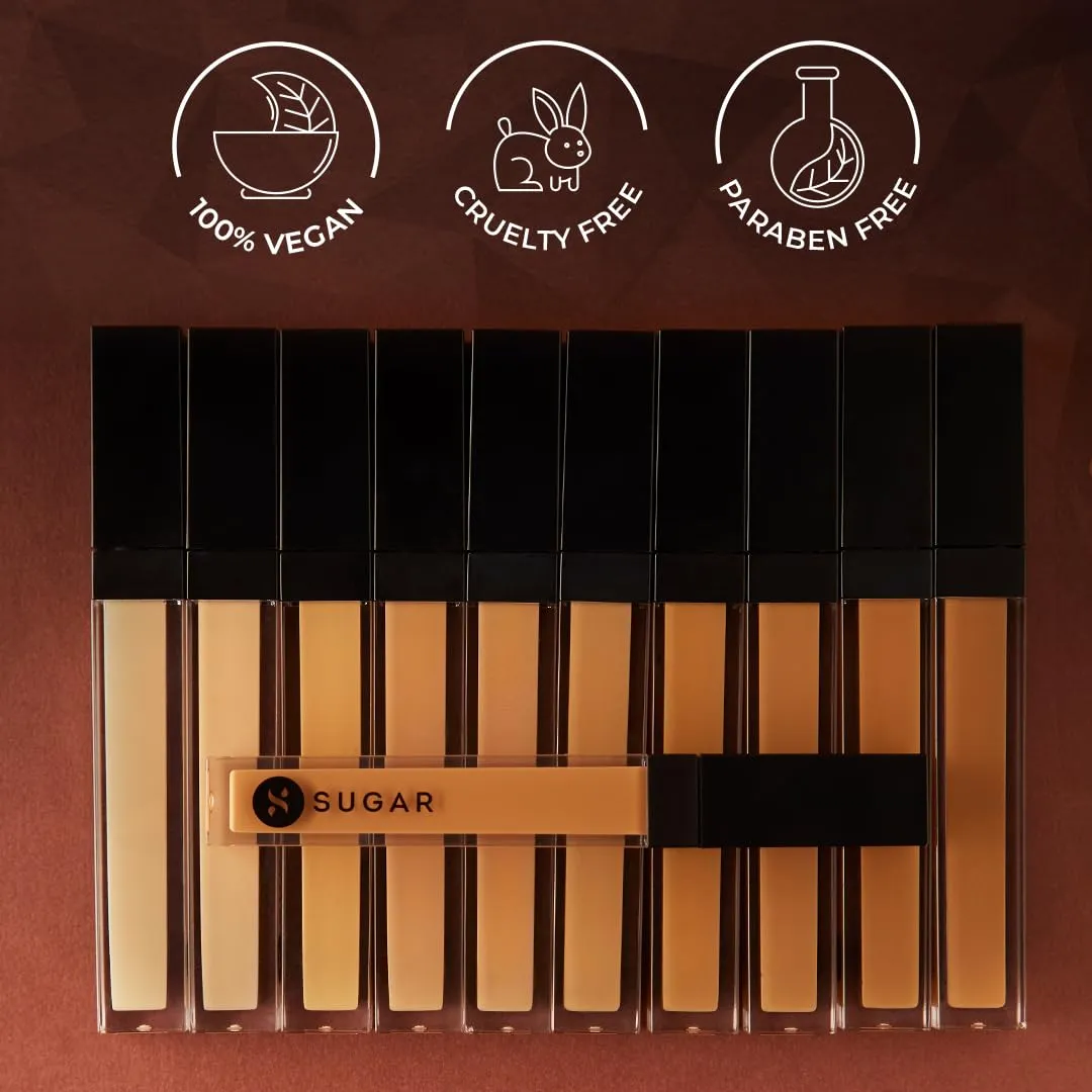 SUGAR Cosmetics Magic Wand Waterproof Concealer - 30 Chococcino (Medium, Warm Undertone) Full Coverage Waterproof Longwear Formula