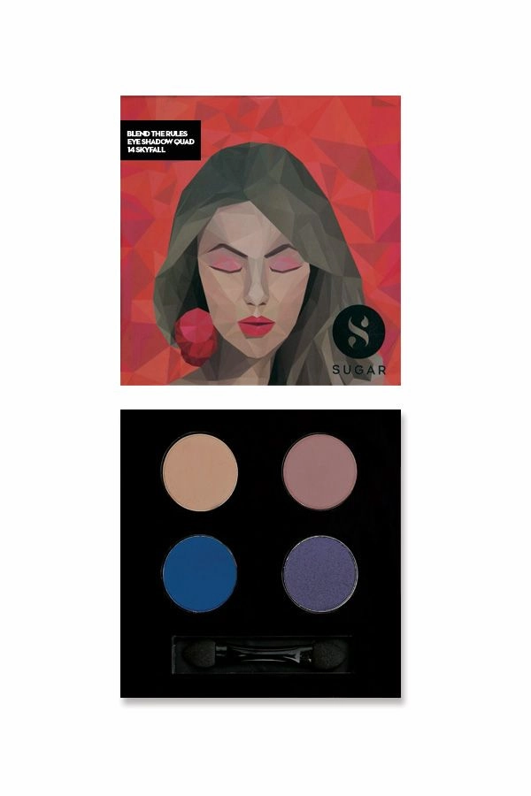 SUGAR Blend The Rules Eyeshadow Quad
