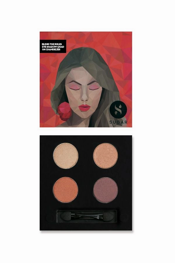 SUGAR Blend The Rules Eyeshadow Quad