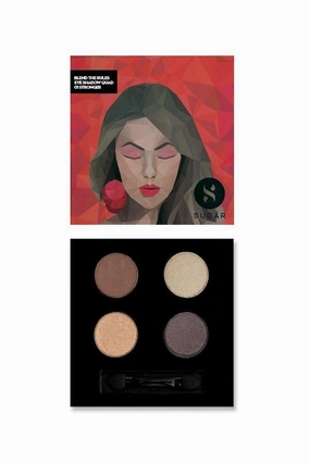 SUGAR Blend The Rules Eyeshadow Quad