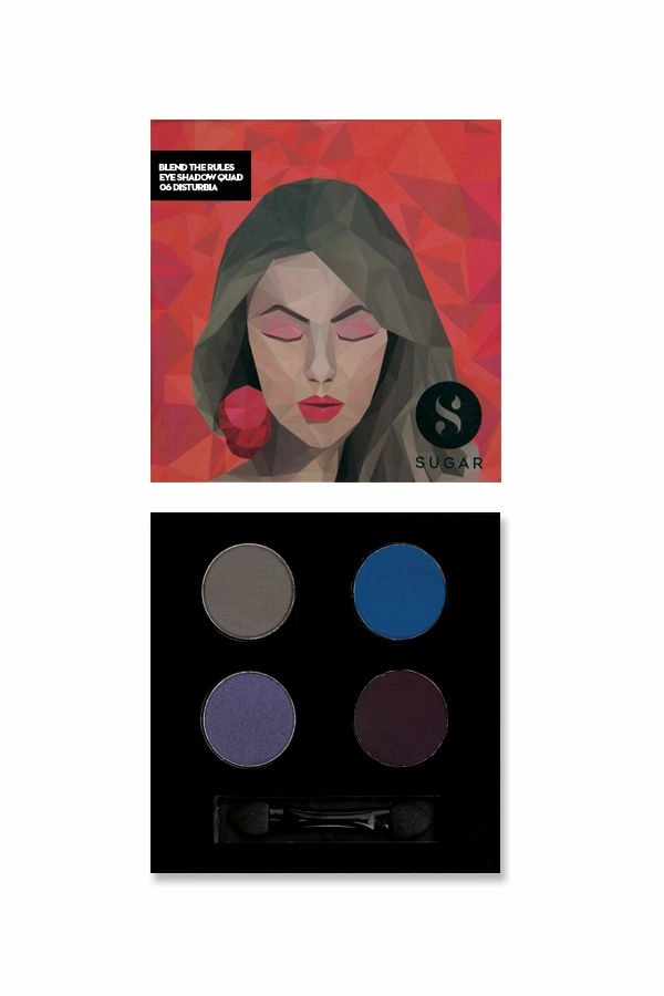 SUGAR Blend The Rules Eyeshadow Quad