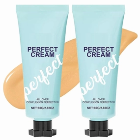 Supreme Cream Body Perfector, Long-Lasting Beauty Body Coverage Perfector, Lightweight Hydrating Concealer Cream, Full Coverage Makeup 2PCS