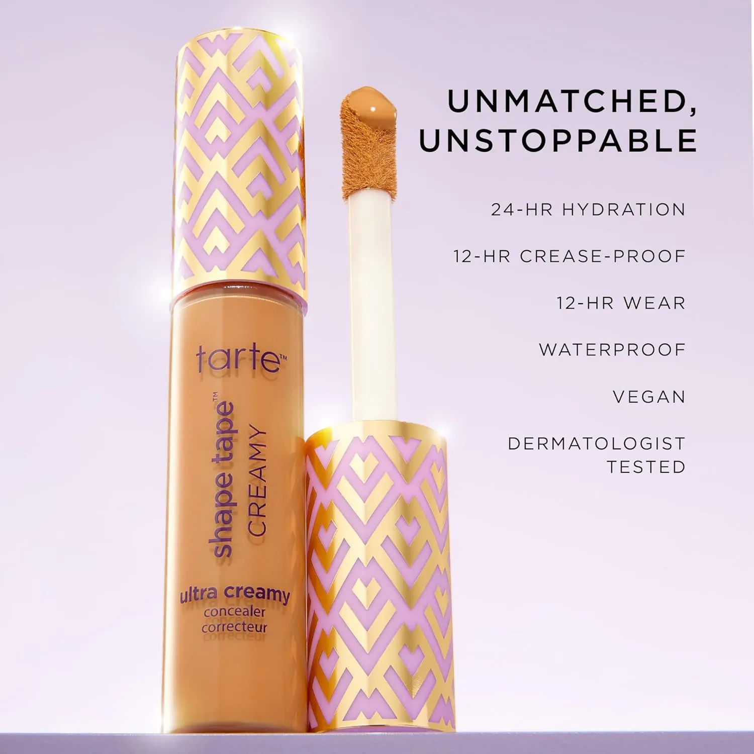 Tarte Cosmetics Shape Tape Ultra Creamy Concealer 27H - Light Medium Honey, 0.33 Fl Oz (Pack of 1)
