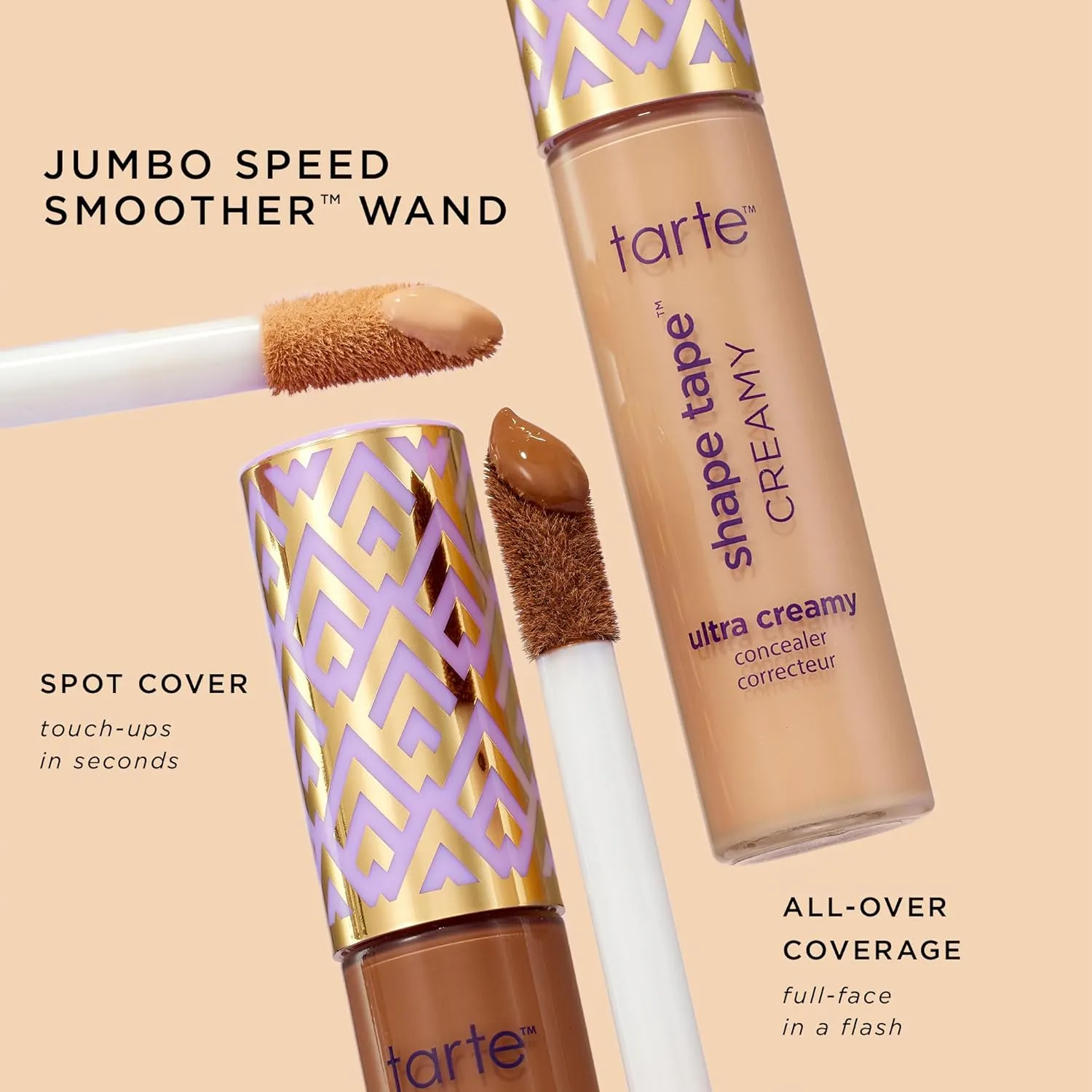 Tarte Cosmetics Shape Tape Ultra Creamy Concealer 27H - Light Medium Honey, 0.33 Fl Oz (Pack of 1)