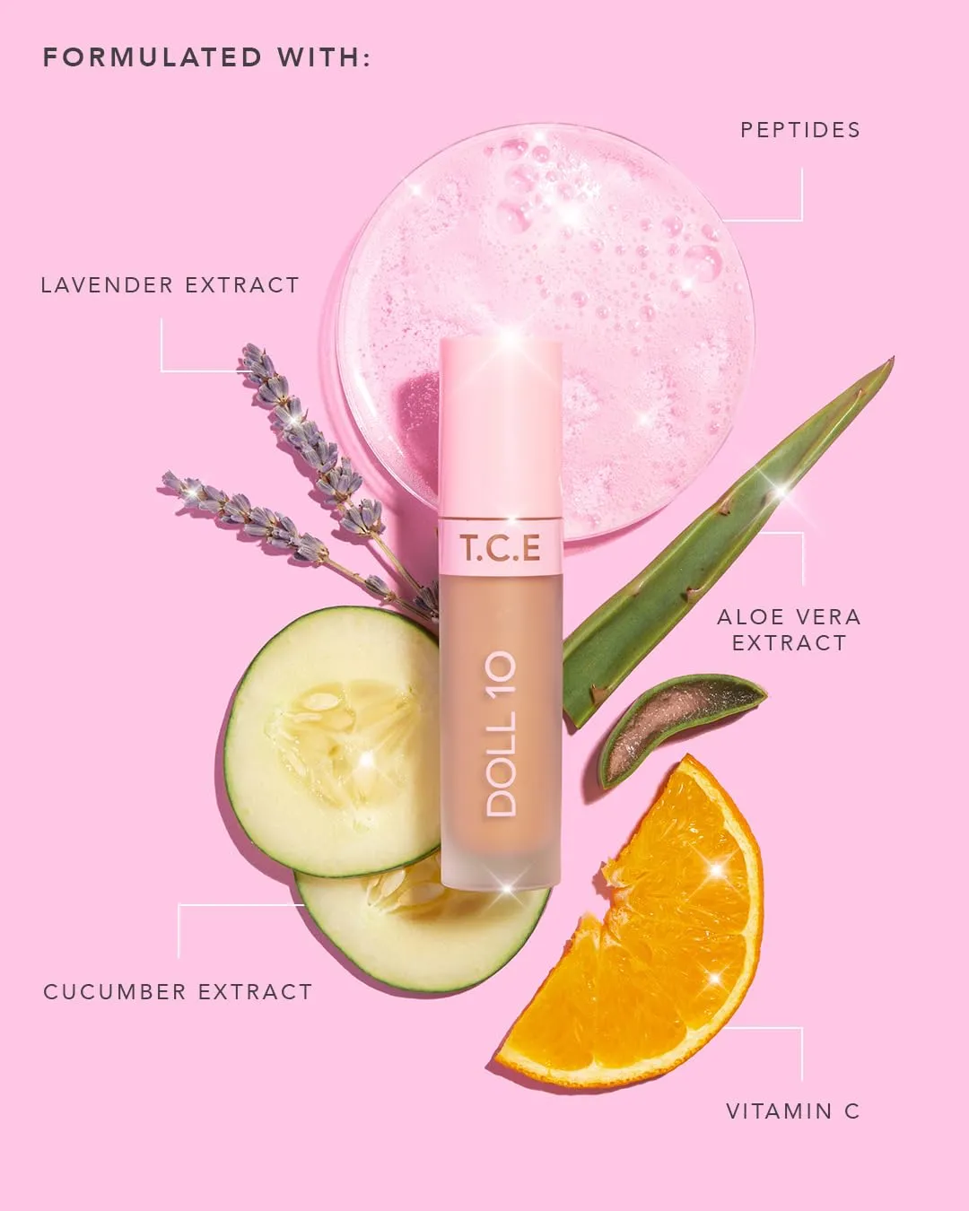 T.C.E This Covers Everything Super Coverage Concealer With Peptides (Rich, 0.33 oz)