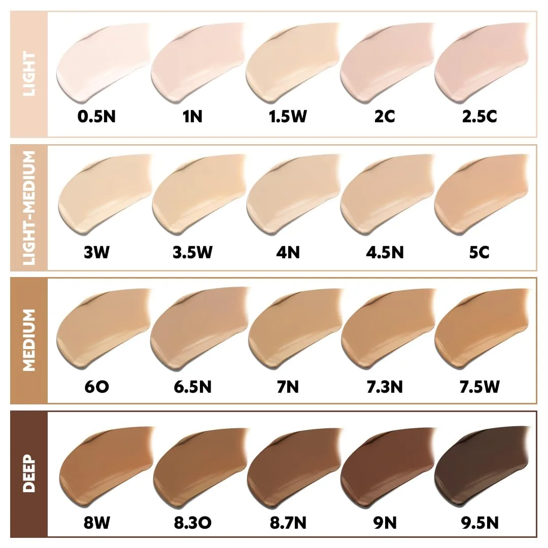 TIRTIR Glide&Hide Blurring Concealer - Creamy texture, Conceals dark circles and wrinkles, Dual formula (liquid tip & balm stick), Long-lasting wear, Korean Makeup, #2.5C, 0.28 Oz