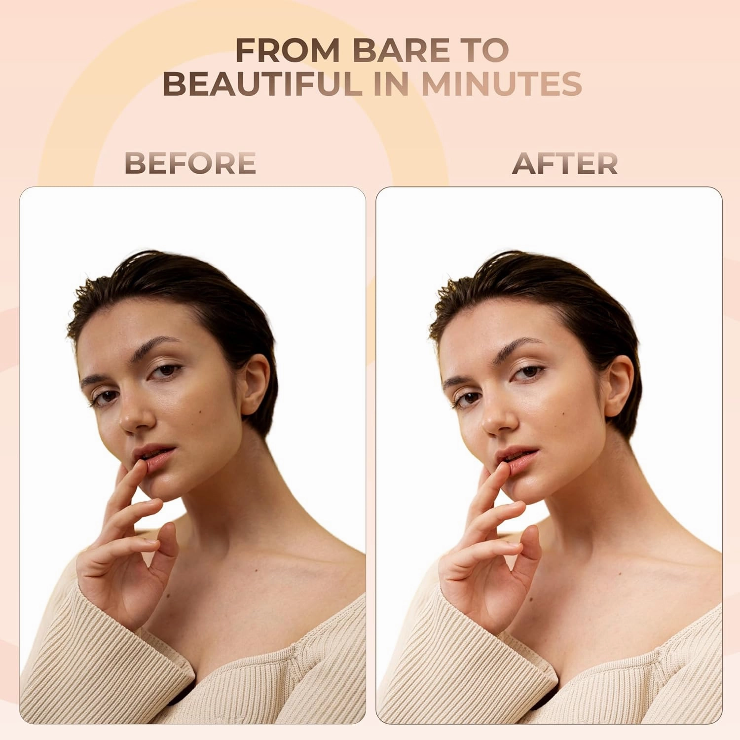 ULTIMATE KIT (FAIR 2) Full Size Mineral Makeup Set Matte Foundation Kit Bare Face Sheer Powder Cover