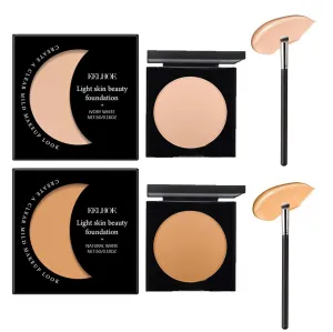 Under Eye Concealer - Eelhoe Under Eye Concealer for Dark Circles, Undereye Corrector Hydrating, Conceal & Brighten Dark Circles (Natural Ivory White)
