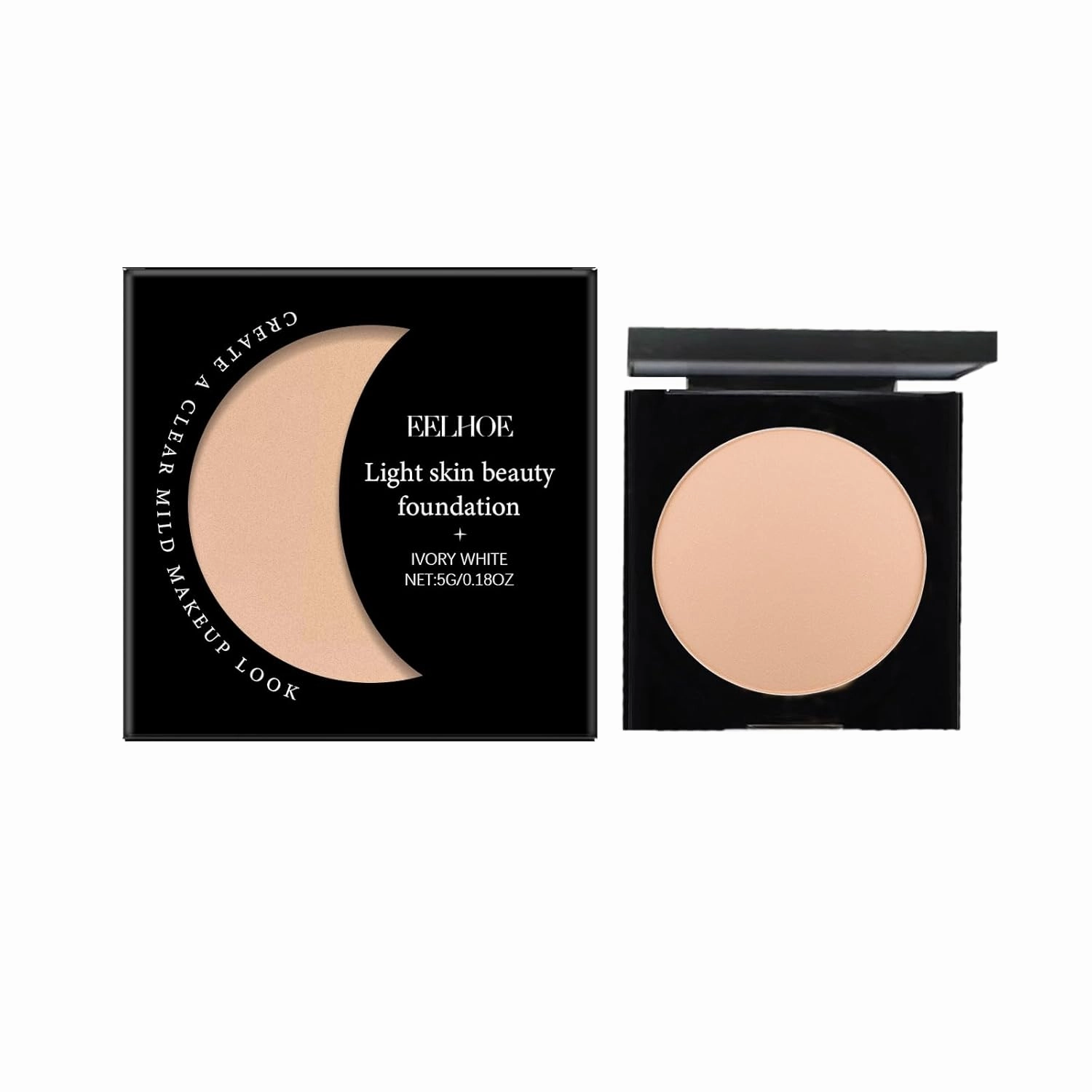 Under Eye Concealer - EELHOE Under Eye Brightener, Instantly Brightener Stick, Waterproof Under Eye CC Concealer, Color Brightener for Dark Circles (Lvory)