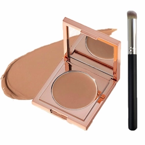 Undereye Corrector Concealer, Colored Clay CC Undereye Corrector, Under Eye Concealer Color Correct-or for Dark Circles Conceal & Brighten & Hydrating, Natural Makeup Look (01#)