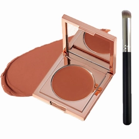 Undereye Corrector Concealer, Colored Clay CC Undereye Corrector, Under Eye Concealer Color Correct-or for Dark Circles Conceal & Brighten & Hydrating, Natural Makeup Look (04#)