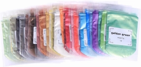 Uonlytech 30pcs Pigment Powder Glitter Fine Glitter for Crafts Shimmer Makeup Pigments Long-Wearing Travel-Friendly Cosmetics