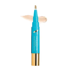 Veil Cosmetics - Complexion Fix Concealer - Liquid Concealer for Under Eye   Dark Circles - Highlight, Contour, Correct - Anti-Aging - Vegan Makeup Pen - Hydrating Lightweight (1N Porcelain Neutral)