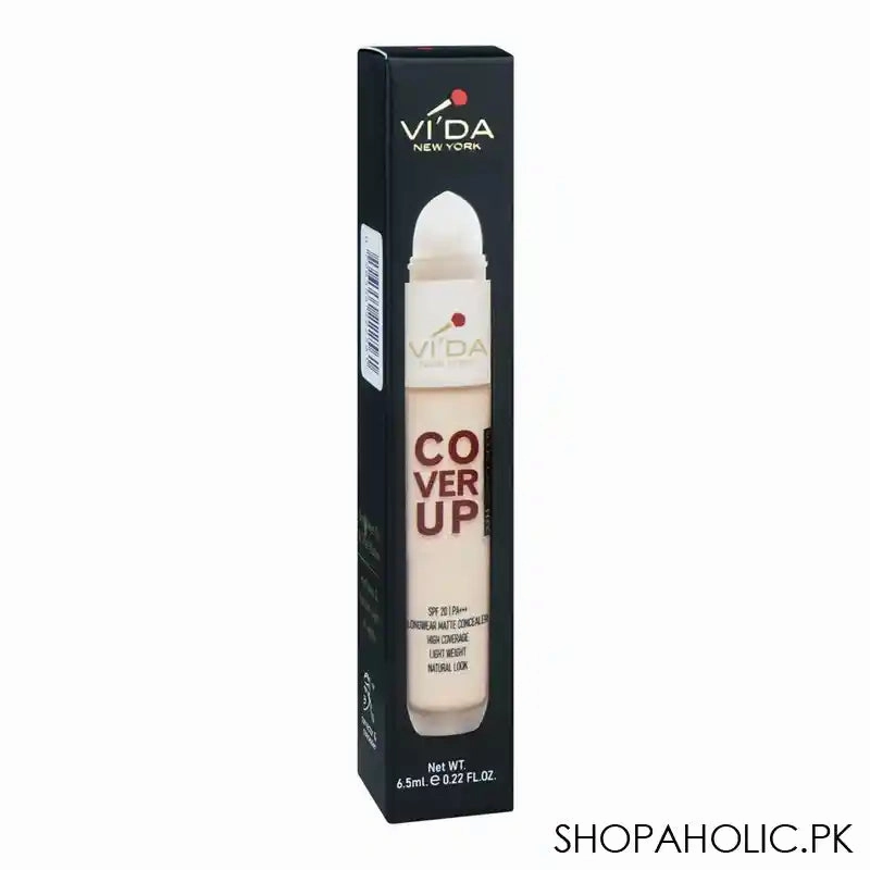 Vi'da New York Cover Up Concealer & Corrector, High Coverage, Lightweight, SPF 20, PA   , 16 Light