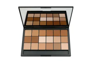 Vincent Kehoe 18-Part Foundation & Concealer Palette #11, Pro MUA Essential, Highly Pigmented, Blendable Cream Formula, Full Coverage, HD Ready, Vegan & Cruelty-Free, Customizable Shades