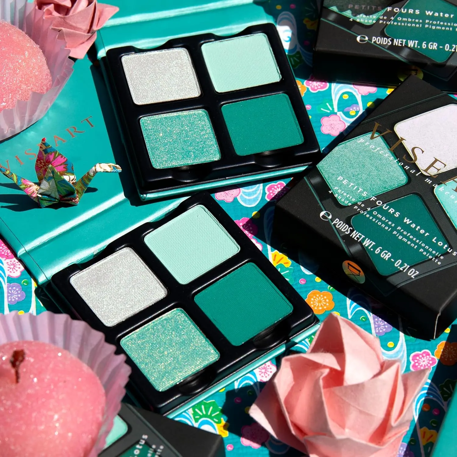 Viseart Paris Petits Fours Pro Luxe Eyeshadow Palette (Water Lotus)