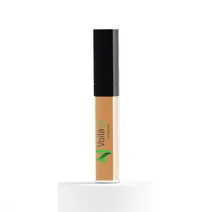 Voilave Full-Coverage Dark Tan Concealer | High-Pigment, Oil-Free, Lightweight Liquid | Conceals Dark Circles, Scars, Hyperpigmentation & Tattoos | Vegan, Cruelty-Free, Made in Canada (0.28oz / 8g)