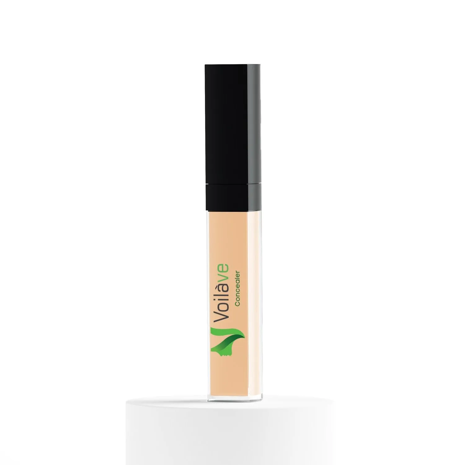 Voilave Full-Coverage Medium Beige Concealer | High-Pigment, Oil-Free, Lightweight Liquid | Conceals Dark Circles, Scars, Hyperpigmentation & Tattoos | Vegan, Cruelty-Free, Made in Canada (0.28oz/ 8g)