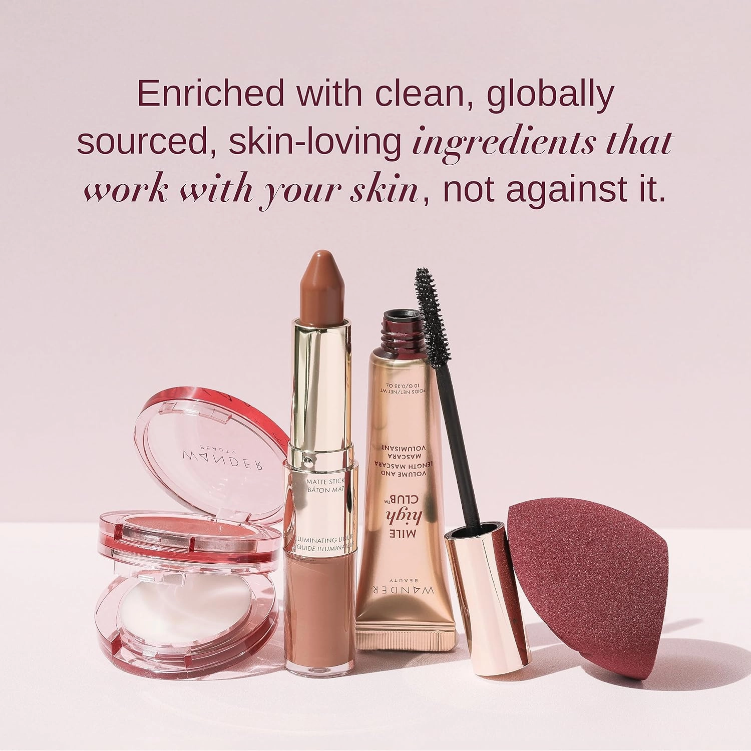 Wander Beauty Dualist Matte and Illuminating Concealer Makeup - Rich - Dual-Ended Matte & Liquid Concealer Stick - Full Coverage Formula to Brighten, Firm & Hydrates Under Eyes - 0.28 fl oz