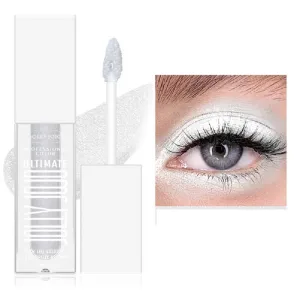 Waterproof Liquid Glitter Eyeshadow, 4 Colors, Metallic Shimmer, Long Lasting (01)