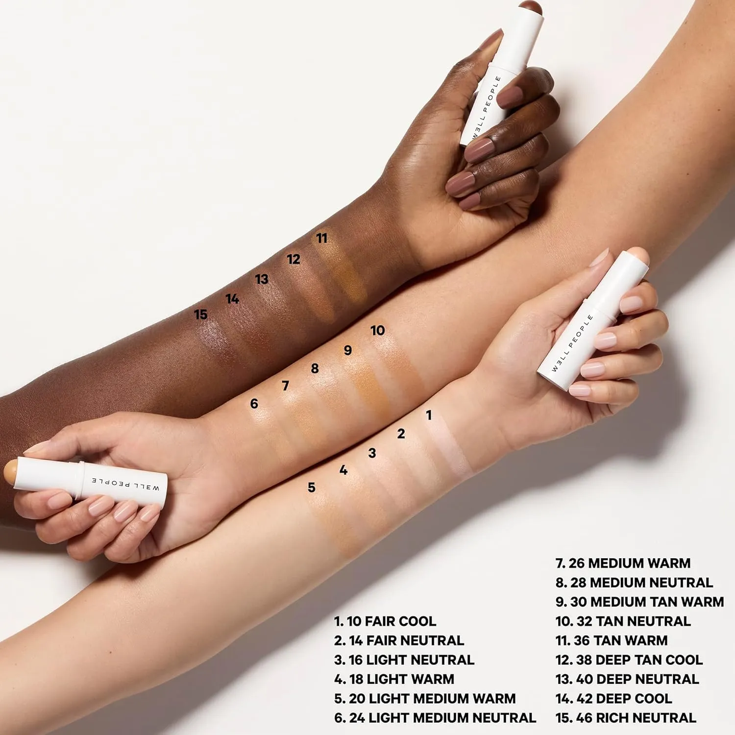 Well People Supernatural Complexion Stick Foundation   Concealer, Buildable, Light-to-Medium Coverage, Soft Matte Finish, Lightweight   Hydrating, Multi-Use, Vegan & Cruelty-Free, 10 Fair Cool