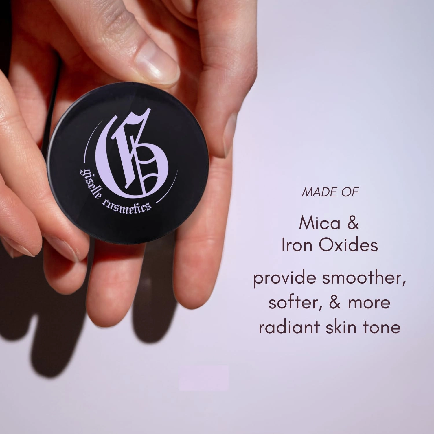 White Sapphire Loose Mineral Eyeshadow - Organic, Talc-Free, Sparkly Eyeshadow Palette, Iridescent Shimmer, Cream & Metallic Options, Pink Glitter, Make Up Eye Shadow