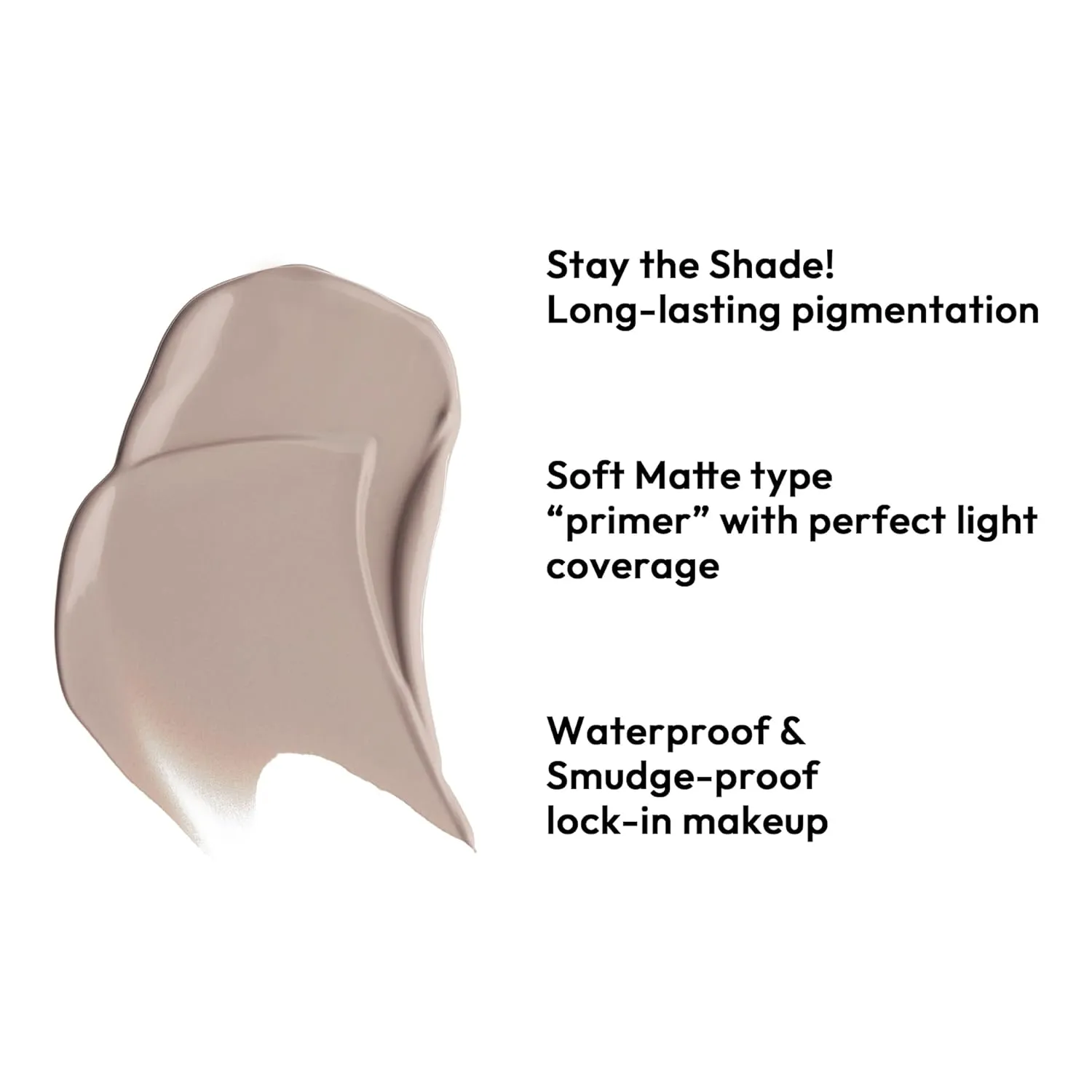 Wink Eye Primer | Long-Lasting Crease-Free Eye Makeup, Smooths & Preps Eyelid Base, Vibrant Colors, All-Day Wear - 5.5g (11 Fog Grey)