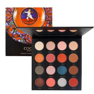 Xaena Eyeshadow Palette,16 Colors Matte Shimmer Neutral Shades Makeup Palette,Highly Pigmented Waterproof Eye Shadows with Velvety Creamy Texture Long Lasting Cosmetics Gift for All-Day Eye Makeup