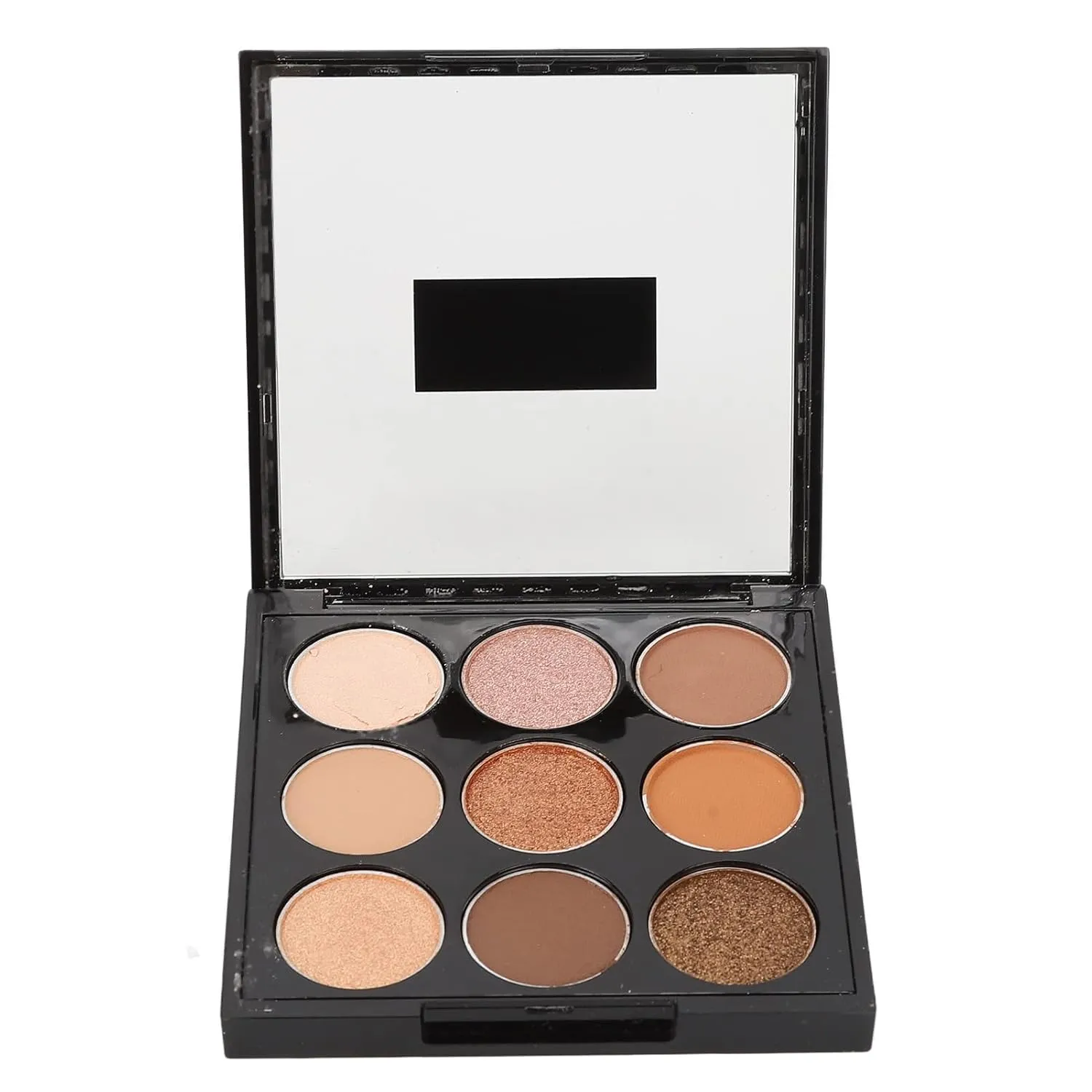 Yinhing Eyeshadow Palette Makeup,9 Colors Earth Tones Eye Shadow,Portable Orange Tones Matte Pearlescent Long Lasting Contour Make Up Pallet(01)