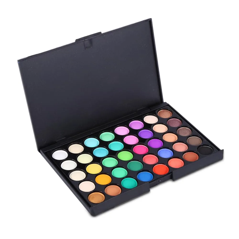 Yinhing Eyeshadow Palette, Matte Eyeshadow Palette, 40 Color Eyeshadow Palette Mineral Matte Pigment Eye Shadow Eyeshadow (#2)